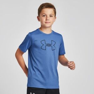 Under Armour Boys Blue rash guard size Youth Large (10)
